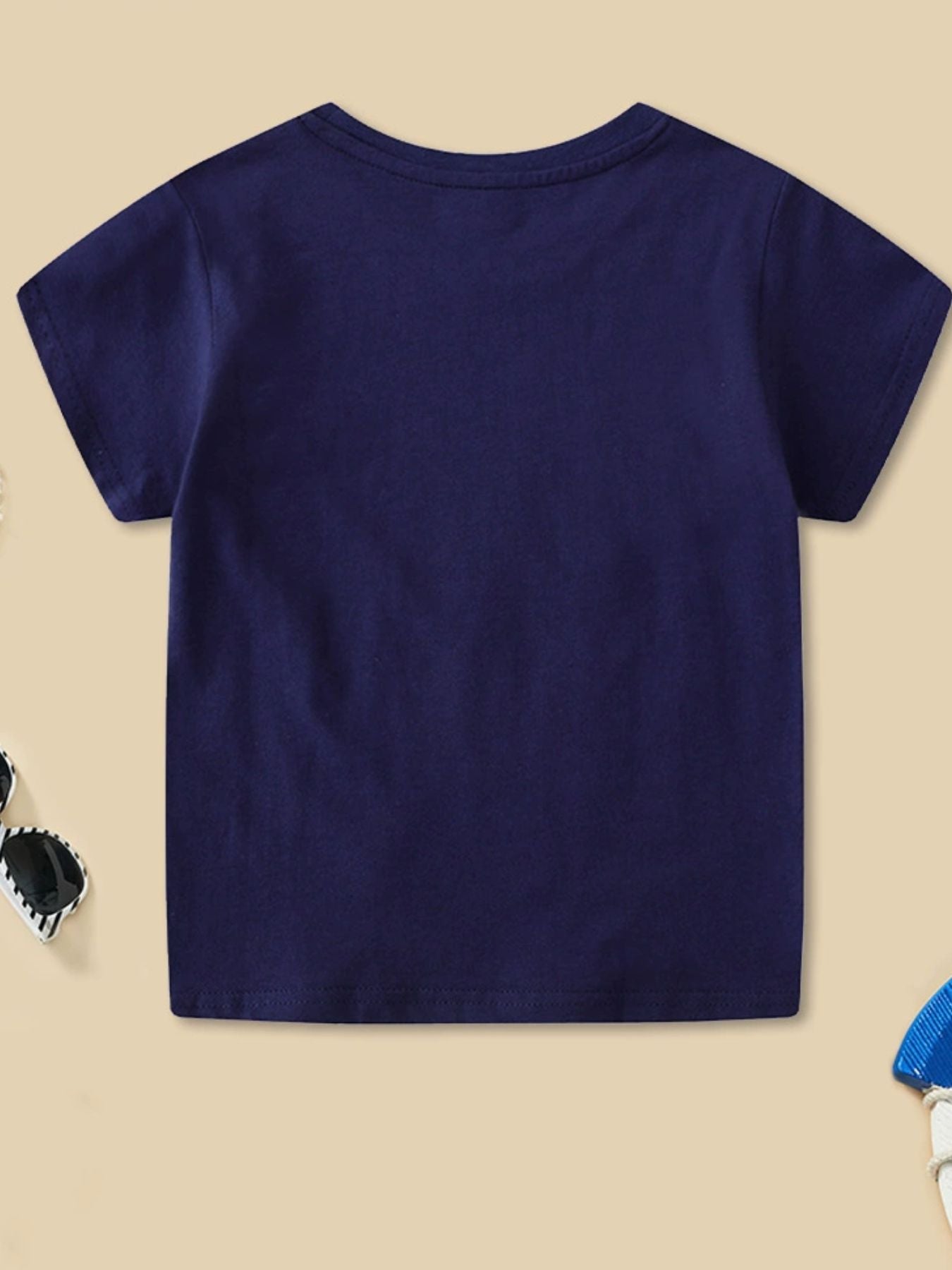 Children's Glow - in - the - Dark Bioluminescent Graphic T-Shirt - Plush Fashion Hub