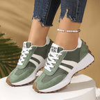 Women’s chunky thick-sole breathable sneakers by Plush Fashion Hub, featuring a stylish design and comfortable footwear for everyday wear.