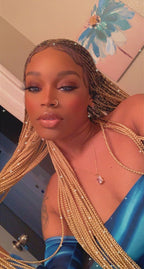 Cornrow Braid Wig - 13x6 Lace Frontal - Laraba - Plush Fashion Hub