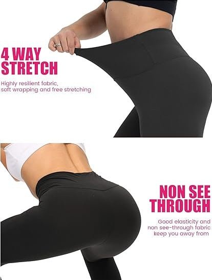 Black and white barcode print cropped high-waisted leggings from Plush Fashion Hub activewear collection.