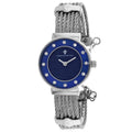 Christian Van Sant Women's Cavo watch with a sleek silver band and round dial, stylish and elegant timepiece.