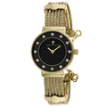 Christian Van Sant Women's Cavo watch with a sleek silver-tone strap and minimalist round dial.