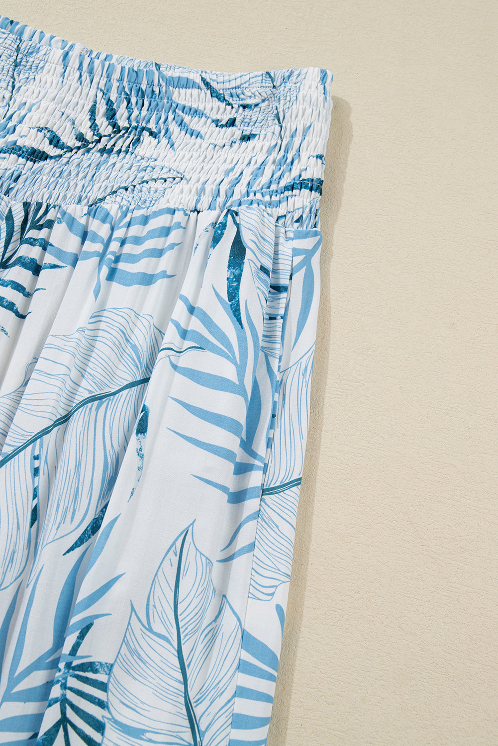 Threaded Pear Sophie waistband wide-leg pants, stylish culottes with a relaxed fit and flowing fabric, shown in a natural pose.