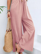 Plus size Shopimist casual wide-leg overalls with pockets, full length, comfortable fit, perfect for relaxed everyday wear