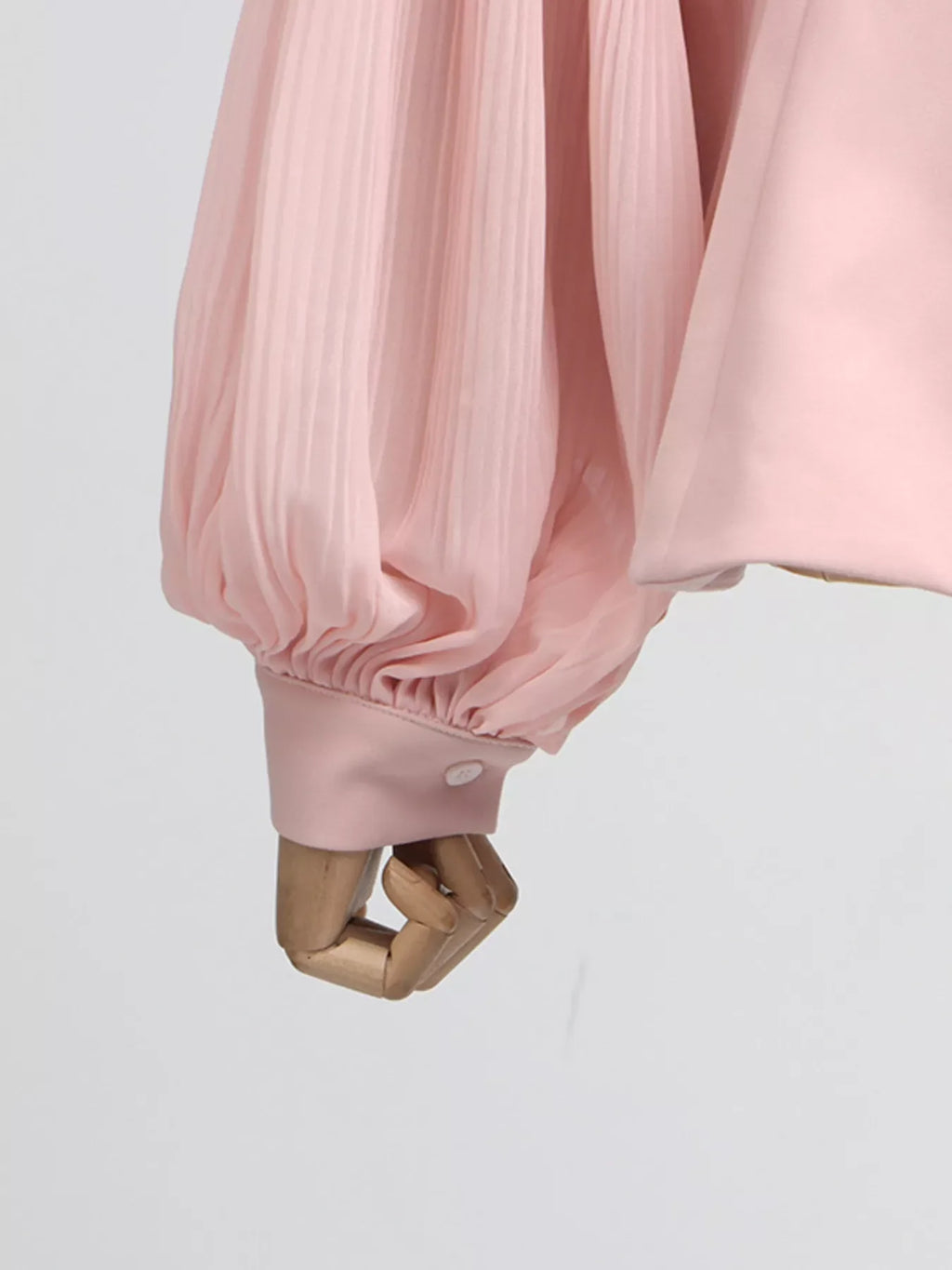 Shopimist frill lapel collar top and pleated skirt set, featuring a stylish blouse with ruffled collar and a flowing pleated skirt.