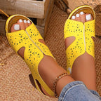 Open toe block heels sandals by Shopimist featuring stylish open toe design and chunky heel for casual or dressy occasions.