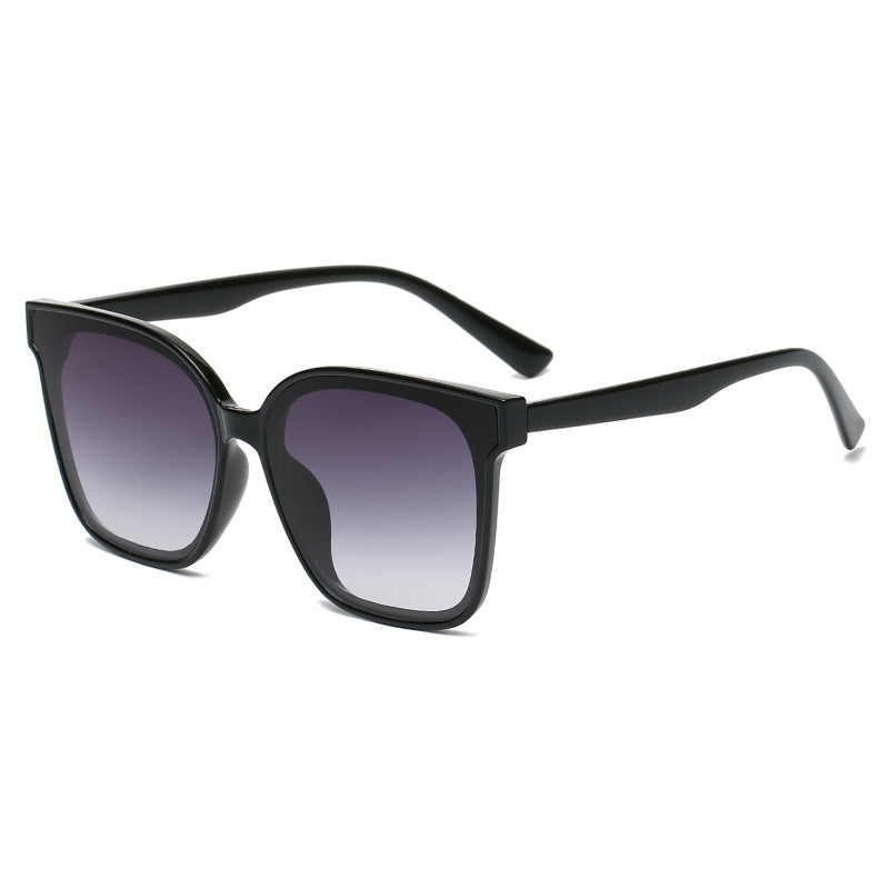 Retro INS style sunglasses by Plush Fashion Hub, simple everyday fashion eyewear with classic design and dark tinted lenses.
