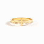 925 Sterling Silver Cross Ring with detailed cross design, showcasing the Shopimist brand, on a plain background.