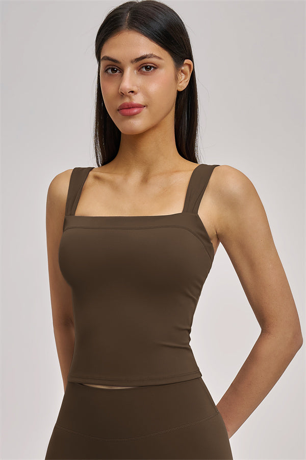 Fitglutes Activewear Swoon Tank Top and Shorts 2-piece set, stylish gymwear and workout clothes for active women.
