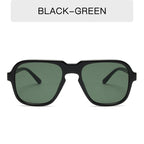 Vintage large rim sunglasses from Plush Fashion Hub featuring stylish driving and fashion eye wear with bold frames.