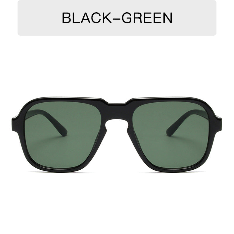 Vintage large rim sunglasses from Plush Fashion Hub featuring stylish driving and fashion eye wear with bold frames.