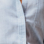 FitiqueFit casual button front long sleeve shirt top, simple and elegant, perfect for everyday wear.