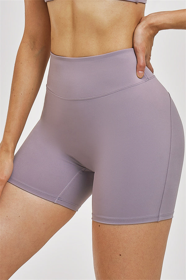 Fitglutes Activewear Zenith T-shirt and shorts 2-piece set, gym and workout clothes, casual athletic wear, front view.