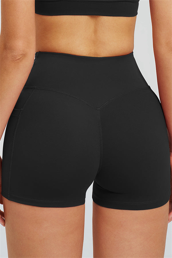 Fitglutes Activewear sports set with zip jacket, sports bra, and shorts, perfect for workout and gym activities.