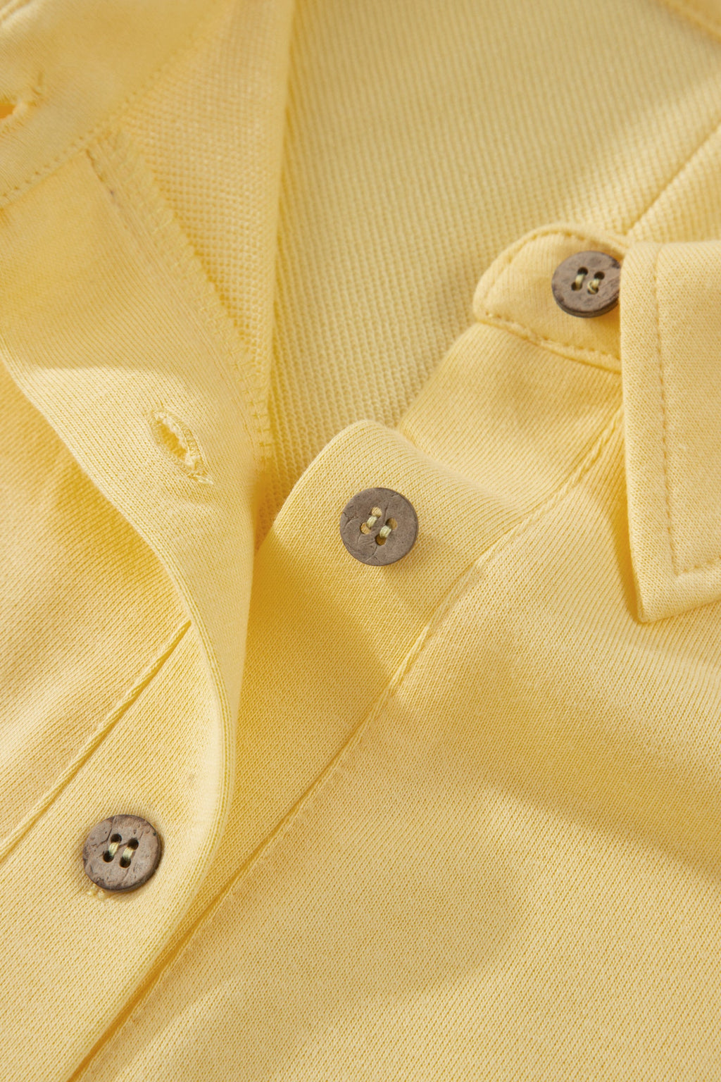 Plus size Legacy Solid Color Polo PLUS Tee by Threaded Pear, casual loungewear shirt in vibrant color, shown on model.