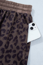 Threaded Pear Emmy Printed 2pcs short set featuring a stylish top and matching shorts with vibrant patterns.
