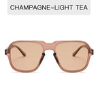Vintage large rim sunglasses by Plush Fashion Hub, stylish driving and fashion eyewear with bold frames and tinted lenses.