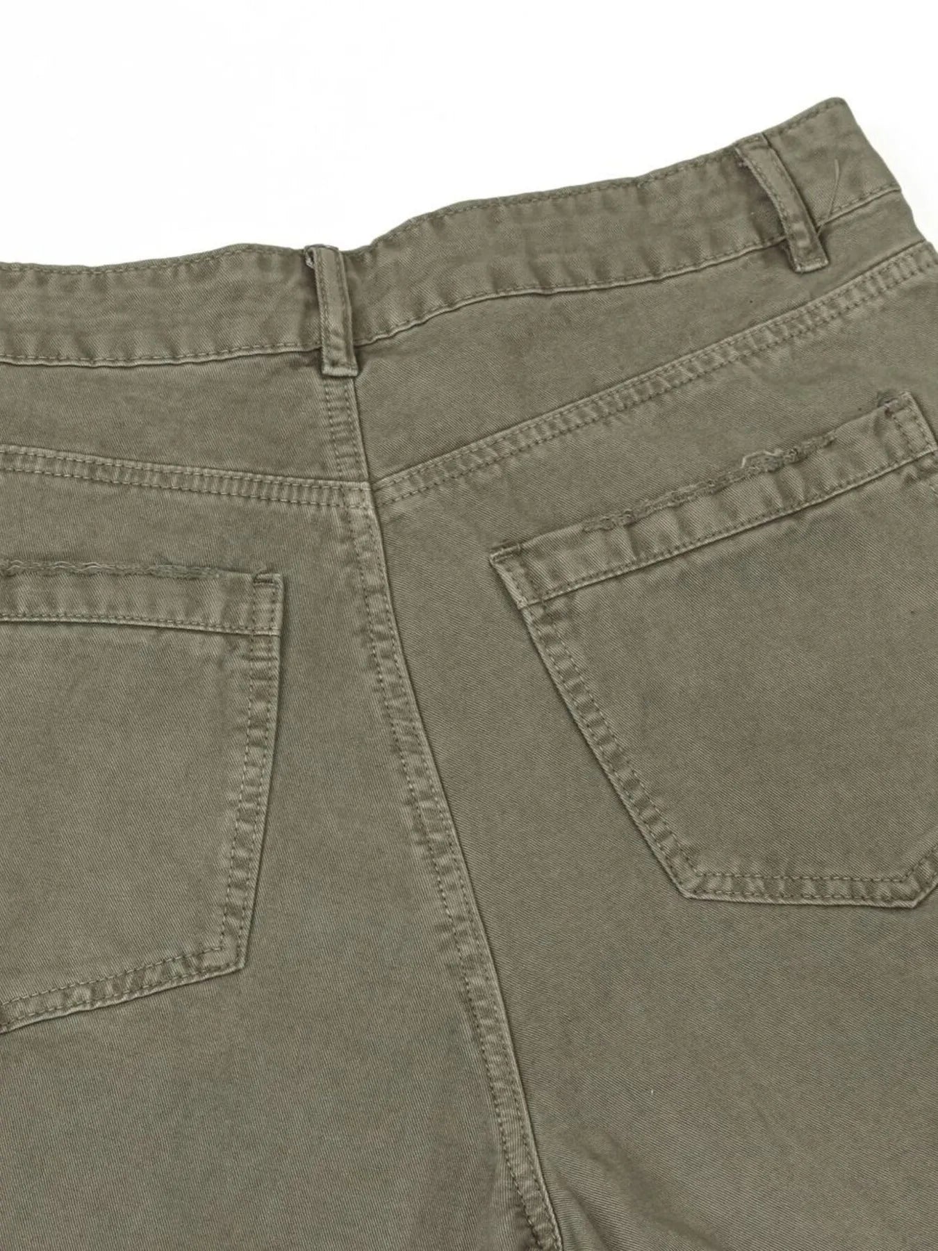 Men's wide leg cargo jeans by Trendsi featuring durable fabric and multiple pockets, styled for casual and streetwear looks.