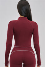 Fitglutes activewear Unbound Jacket Shorts 2-piece set with stylish sportswear, featuring fitted jacket and matching shorts for workout comfort.