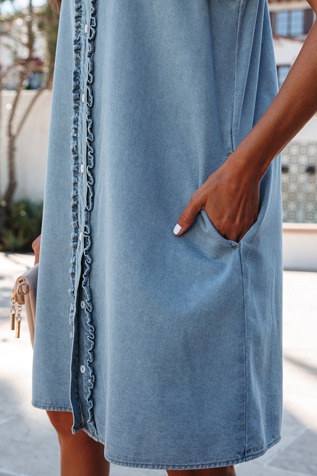 Threaded Pear Sasha short sleeve mini dress featuring a fitted silhouette and stylish design, perfect for casual or dressy occasions.