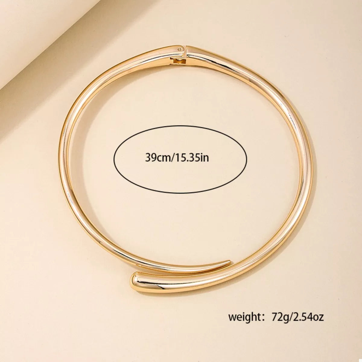 18K gold-plated alloy adjustable necklace from Plush Fashion Hub featuring a delicate chain and elegant design.