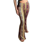 High elastic slim print trousers for women by Plush Fashion Hub, showcasing fitted, stylish tight pants with a trendy print design.