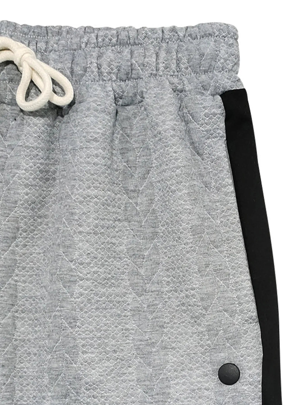 Men's plus size textured drawstring pants by Shopimist, featuring a relaxed fit and comfortable design.