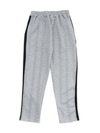 Men's plus size textured drawstring pants by Shopimist, showing the full-length pants with a comfortable fit and textured fabric.