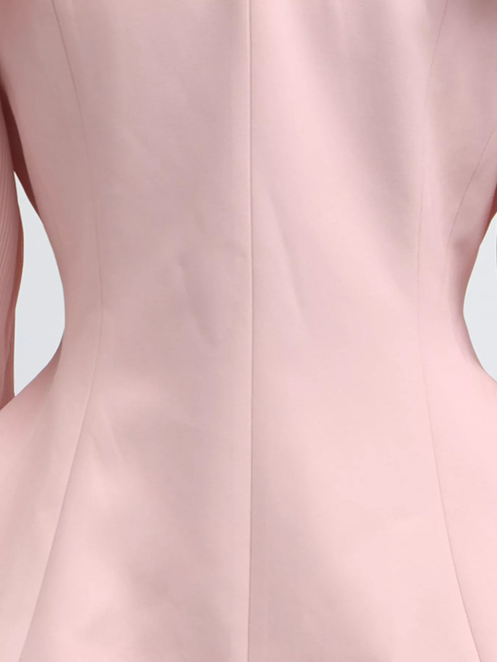 Shopimist frill lapel collar top and pleated skirt set displayed on a model, showcasing stylish fashion with feminine details.