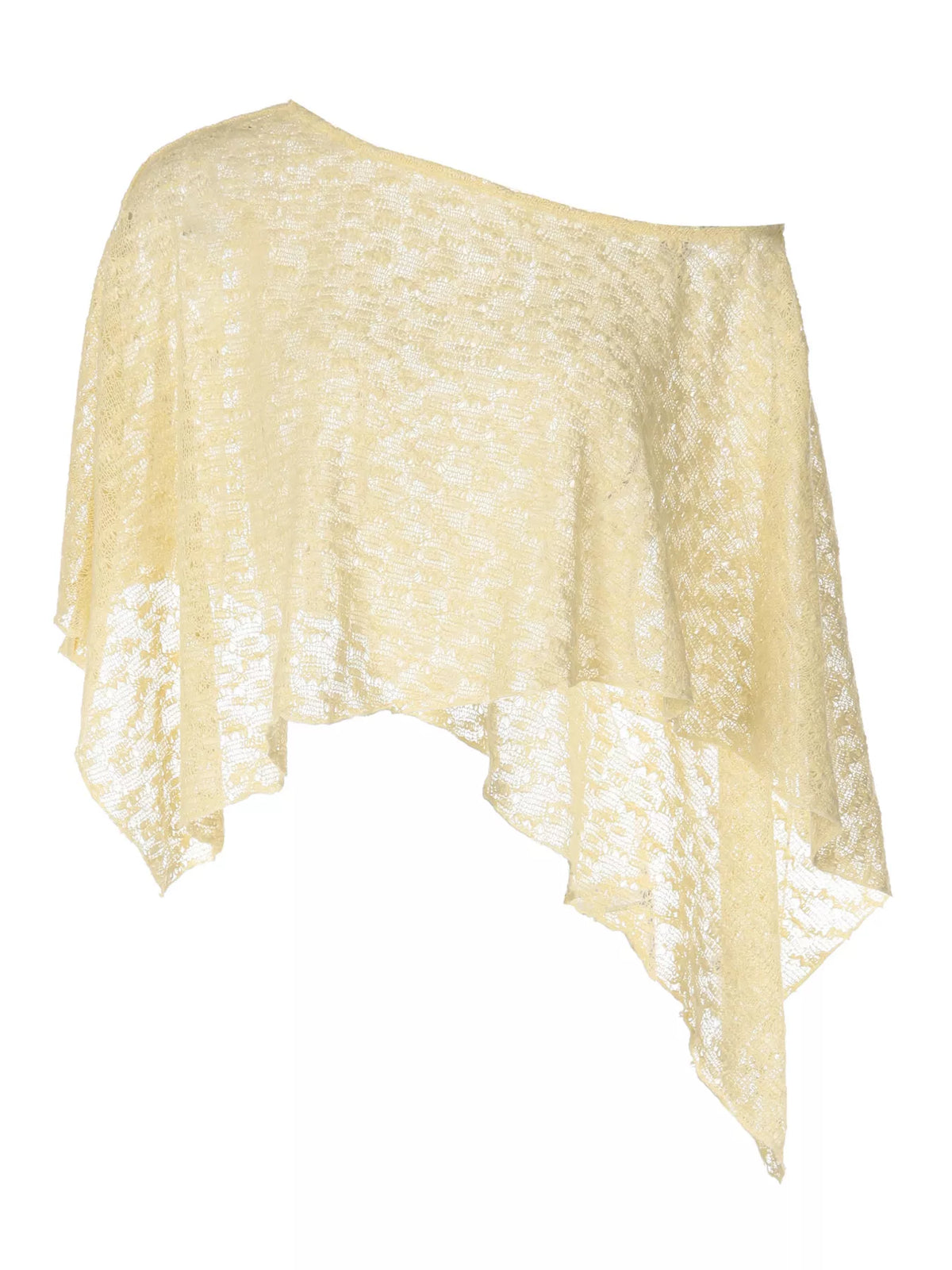 Plush Fashion Hub one shoulder long sleeve cover up with flowing fabric, designed for stylish beach or poolside wear.