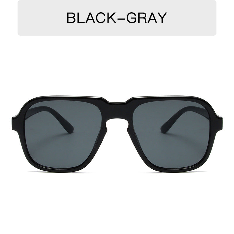 Vintage large rim sunglasses by FitiqueFit, stylish driving and fashion eyewear with bold frames and dark lenses.