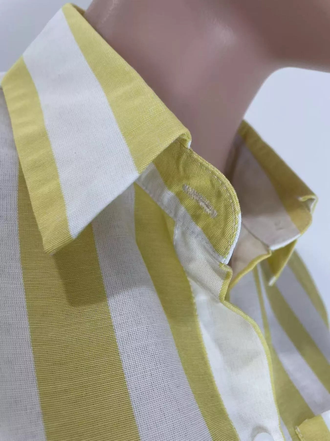 Striped button-up top and shorts set by Shopimist, featuring a casual, stylish design with a lightweight fabric.