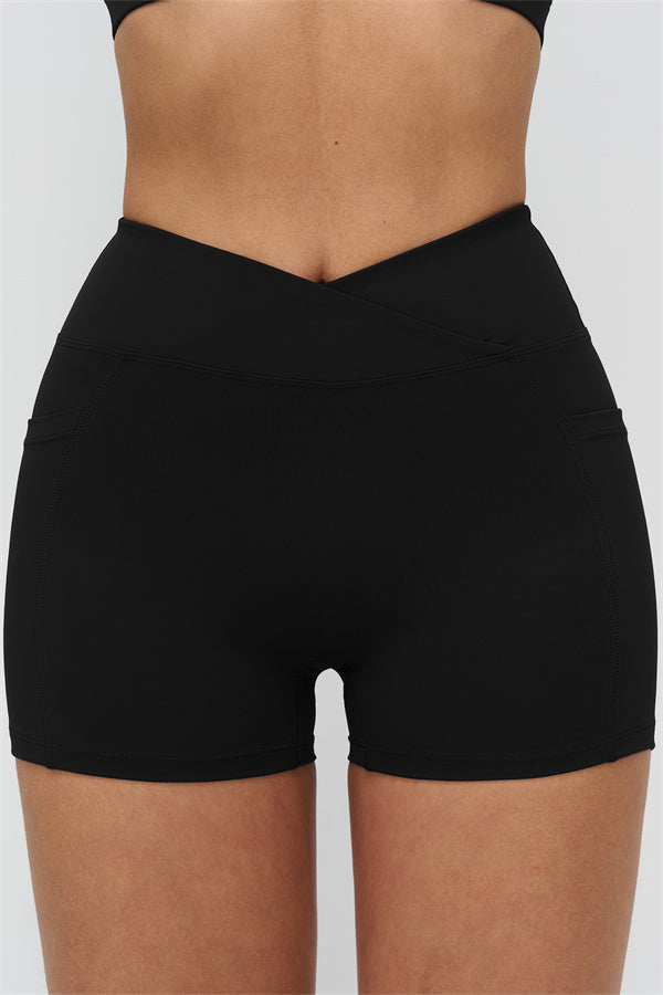Fitglutes Activewear crop top and shorts 2-piece set, stylish gymwear and workout clothes designed for active fitness routines