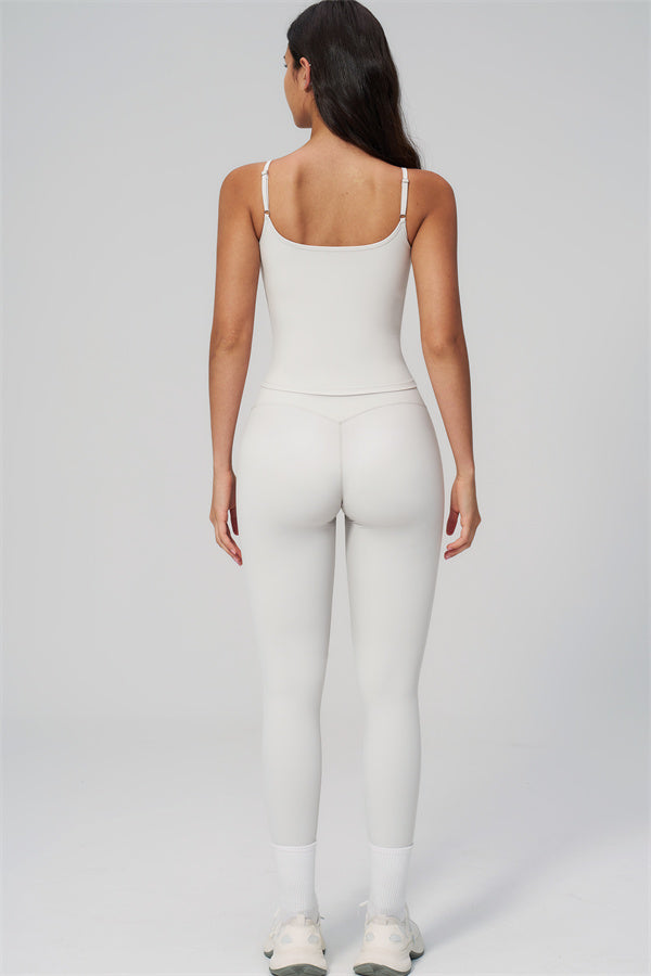 Fitglutes activewear Rapture tank top and leggings 2-piece set, featuring stylish gymwear for workout and sports activities.