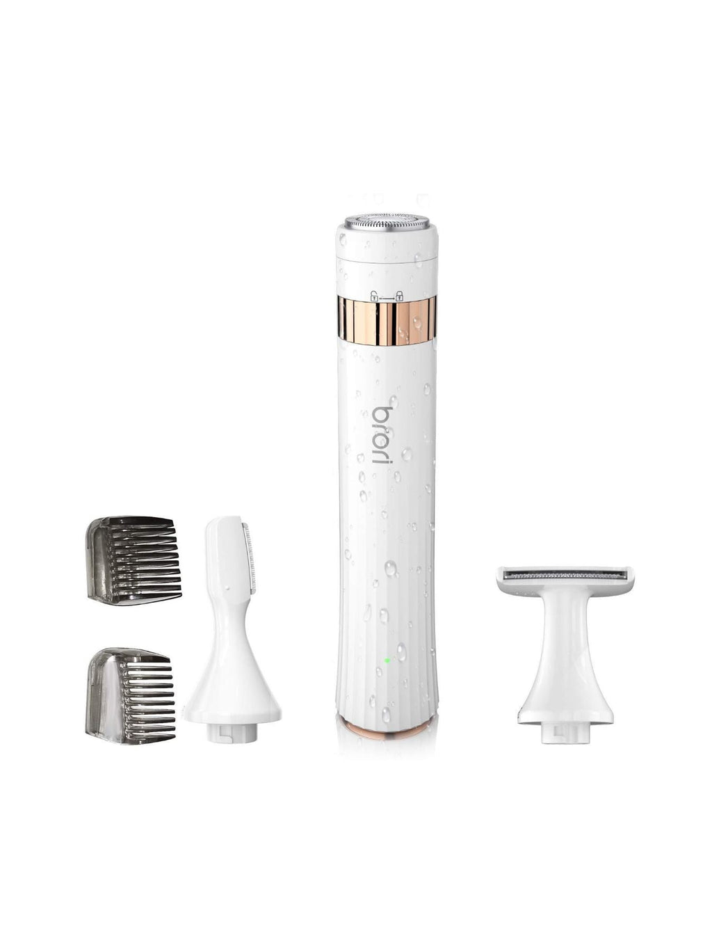 Electric painless hair removal epilator set by Trendsi, featuring three multi-functional beauty and health tools for smooth skin.
