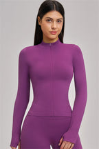 Fitglutes Activewear sports bra, shorts, and jacket 3-piece set for workout and gym activities, shown in the image.