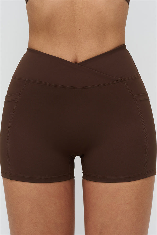 Fitglutes Activewear crop top and shorts 2-piece set, stylish gymwear and workout clothes designed for active fitness routines.