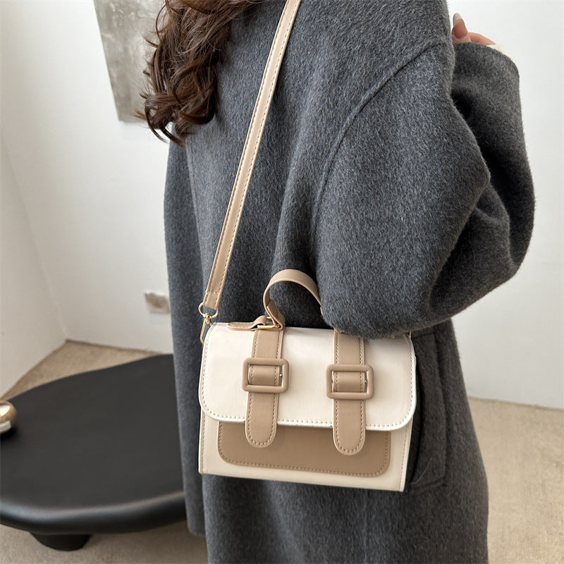 Stylish small square crossbody bag by LadyShow.Store, versatile underarm design with trendy details and compact size.