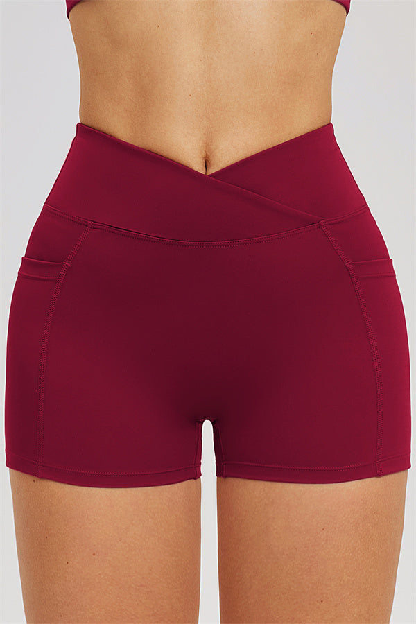 Fitglutes activewear sports bra, zip jacket, and shorts 3-piece set for workout and gym; stylish, comfortable athletic outfit.