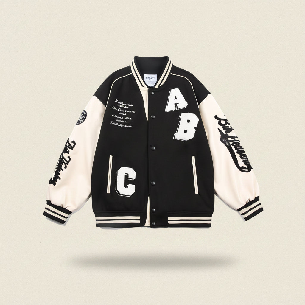 Oversized Y2K Lamb-Wool Bomber Jacket for women by FitiqueFit, featuring a streetwear style with a plush wool texture.