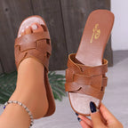 Shopimist woven strap open toe sandals with stylish design and comfortable fit, featuring a natural woven strap detail.