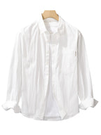 Men's Plus Size Button Up Long Sleeve Shirt