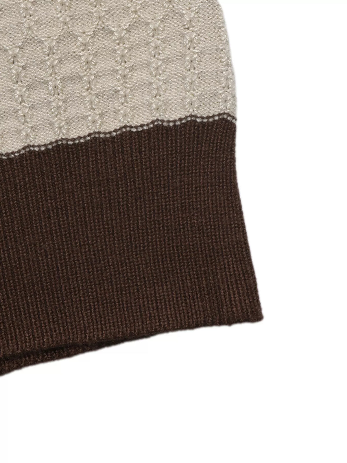 Striped V-neck knit top by Plush Fashion Hub featuring a stylish pattern and soft fabric, perfect for casual wear.