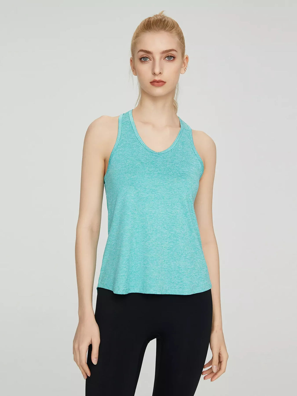 Shopimist breathable quick-drying active tank top, lightweight athletic wear perfect for workouts and active lifestyles.