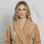 Women's Ultra Soft Plush Bathrobe - Plush Fashion Hub