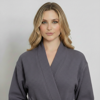 Waffle Robe Womens – Lightweight, Quick-Dry Spa Comfort - Plush Fashion Hub