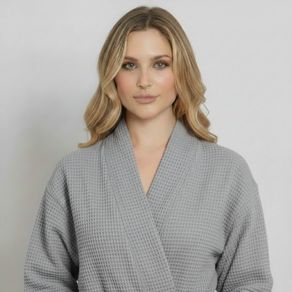 Waffle Robe Womens – Lightweight, Quick-Dry Spa Comfort - Plush Fashion Hub