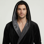 Men’s Robe with Hood – Ultra-Soft Plush Comfort for Everyday Use - Plush Fashion Hub
