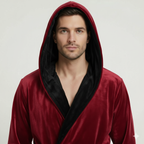 Men’s Robe with Hood – Ultra-Soft Plush Comfort for Everyday Use - Plush Fashion Hub