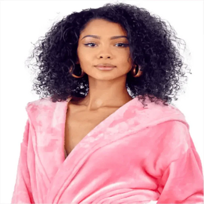 Women’s Plush Hooded Robe - Spa-Worthy Comfort at Home - Plush Fashion Hub